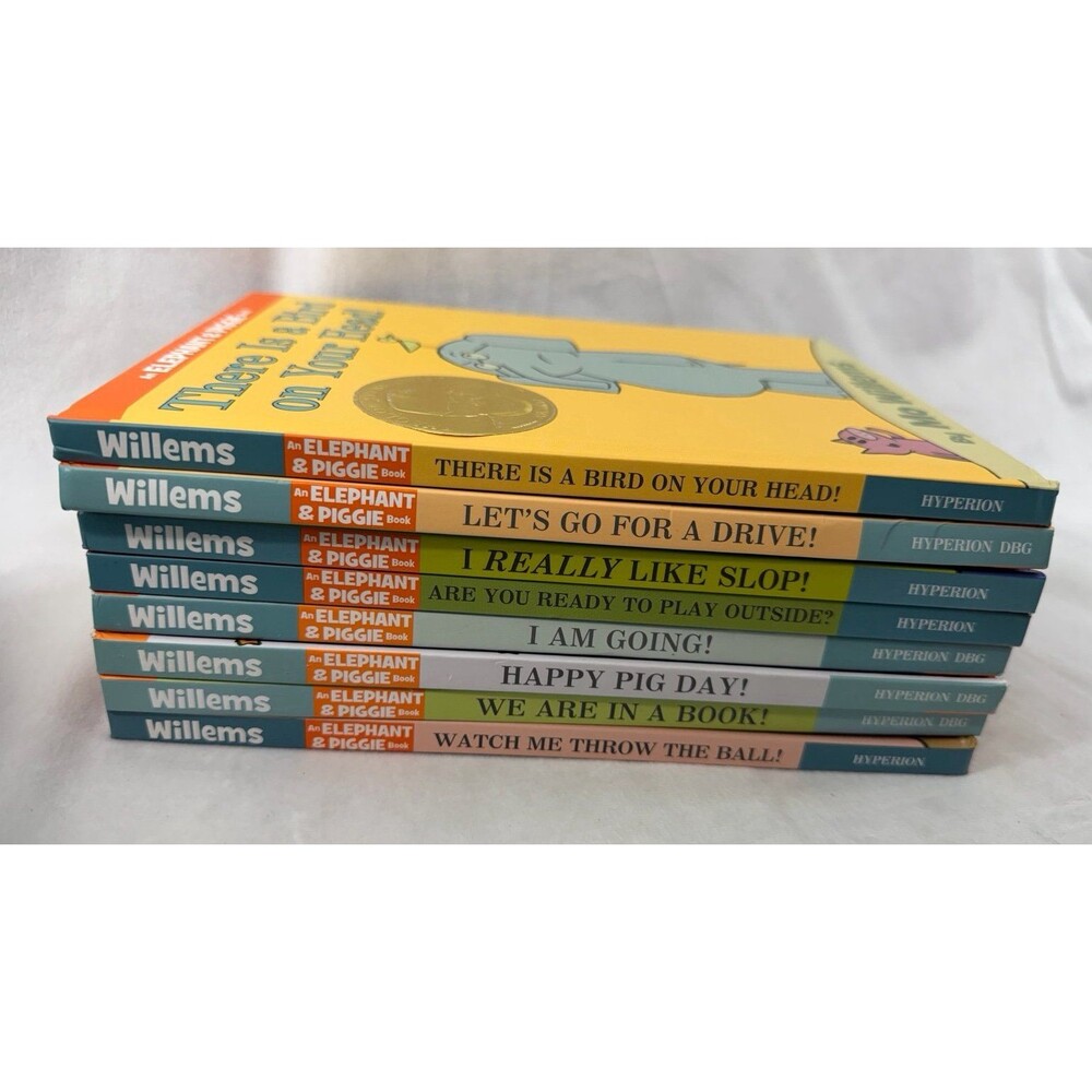 Mo Willems Elephant & Piggie Book Bundle (8)